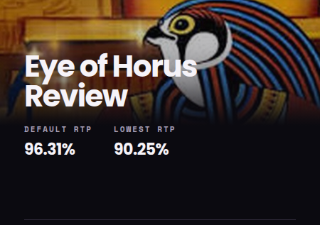 Eye of Horus Slot Review