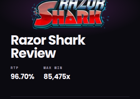 Razor Shark Slot Review