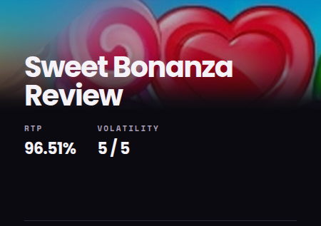 Sweet Bonanza Slot Review
